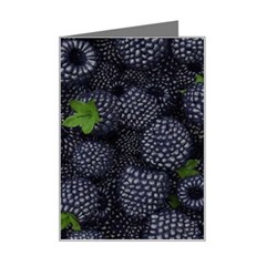 Blackberry Fruit, Fruit Mini Greeting Card