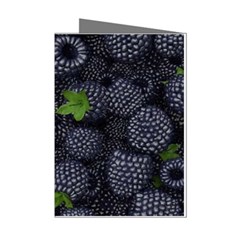 Blackberry Fruit, Fruit Mini Greeting Cards (pkg Of 8)