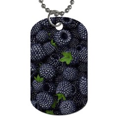 Blackberry Fruit, Fruit Dog Tag (one Side)