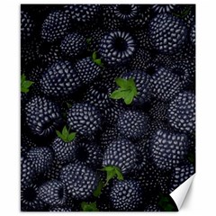 Blackberry Fruit, Fruit Canvas 8  X 10 