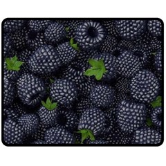 Blackberry Fruit, Fruit Fleece Blanket (medium)