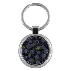 Blackberry Fruit, Fruit Key Chain (round)