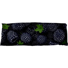 Blackberry Fruit, Fruit 17 x47  Body Pillow Case Dakimakura (two Sides) by kyorashop23