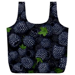 Blackberry Fruit, Fruit Full Print Recycle Bag (xl)