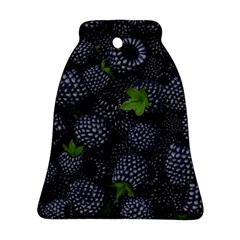 Blackberry Fruit, Fruit Bell Ornament (two Sides)