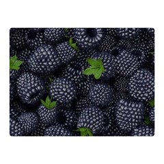 Blackberry Fruit, Fruit Two Sides Premium Plush Fleece Blanket (mini)