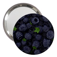 Blackberry Fruit, Fruit 3  Handbag Mirrors