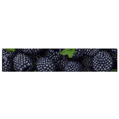 Blackberry Fruit, Fruit Small Premium Plush Fleece Scarf