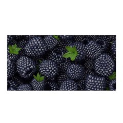 Blackberry Fruit, Fruit Satin Wrap 35  X 70 