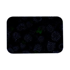 Blackberry Fruit, Fruit Open Lid Metal Box (silver)  