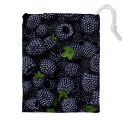 Blackberry Fruit, Fruit Drawstring Pouch (5xl)