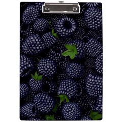 Blackberry Fruit, Fruit A4 Acrylic Clipboard