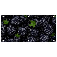 Blackberry Fruit, Fruit Banner And Sign 4  X 2 