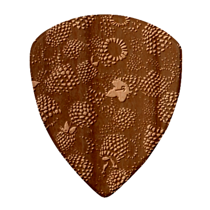 Blackberry Fruit, Fruit Wood Guitar Pick (Set of 10)