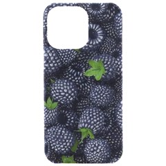 Blackberry Fruit, Fruit Iphone 15 Pro Max Black Uv Print Pc Hardshell Case by kyorashop23