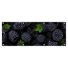 Blackberry Fruit, Fruit Banner And Sign 8  X 3 