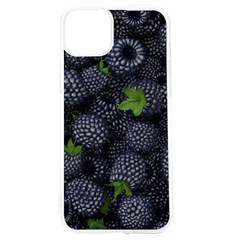 Blackberry Fruit, Fruit Iphone 15 Tpu Uv Print Case by kyorashop23