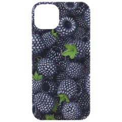 Blackberry Fruit, Fruit Iphone 15 Pro Black Uv Print Pc Hardshell Case by kyorashop23