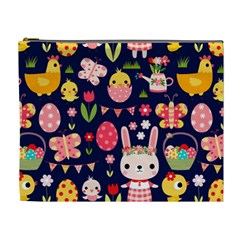 Bunny - Easter Pattern Cosmetic Bag (xl)