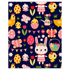 Bunny - Easter Pattern Drawstring Bag (small)