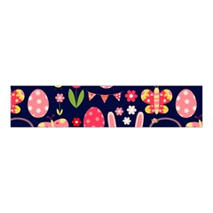 Bunny - Easter Pattern Velvet Scrunchie