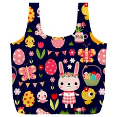 Bunny - Easter Pattern Full Print Recycle Bag (xxxl)