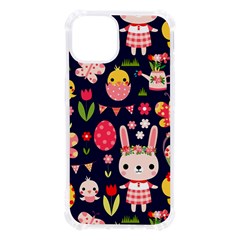 Bunny - Easter Pattern iPhone 13 TPU UV Print Case