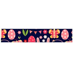 Bunny - Easter Pattern Large Premium Plush Fleece Scarf 