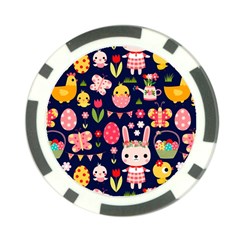 Bunny - Easter Pattern Poker Chip Card Guard (10 Pack) by kyorashop23