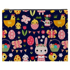 Bunny - Easter Pattern Cosmetic Bag (xxxl)