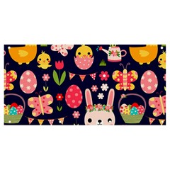 Bunny - Easter Pattern Banner And Sign 8  X 4  by kyorashop23