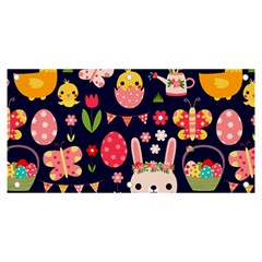 Bunny - Easter Pattern Banner And Sign 6  X 3  by kyorashop23