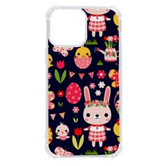 Bunny - Easter Pattern Iphone 13 Pro Max Tpu Uv Print Case