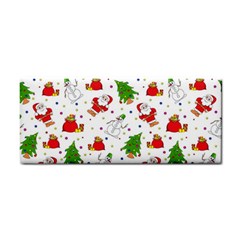 Christmas Pattern, Pattern, Christmas Hand Towel by kyorashop23