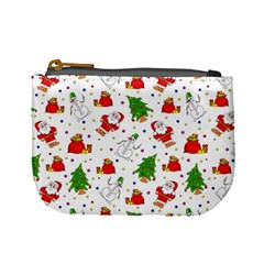 Christmas Pattern, Pattern, Christmas Mini Coin Purse