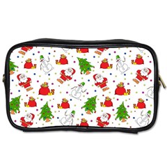 Christmas Pattern, Pattern, Christmas Toiletries Bag (two Sides)