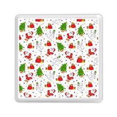 Christmas Pattern, Pattern, Christmas Memory Card Reader (square)