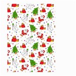 Christmas Pattern, Pattern, Christmas Large Garden Flag (Two Sides) Back