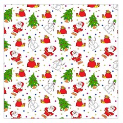 Christmas Pattern, Pattern, Christmas Square Satin Scarf (36  X 36 )