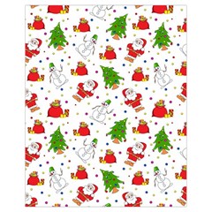 Christmas Pattern, Pattern, Christmas Drawstring Bag (small)