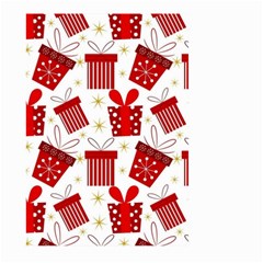 Christmas Texture, Pattern, Red, Craciun, Christmas, Bow, Gift Large Garden Flag (two Sides)