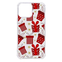 Christmas Texture, Pattern, Red, Craciun, Christmas, Bow, Gift Iphone 13 Pro Max Tpu Uv Print Case by kyorashop23