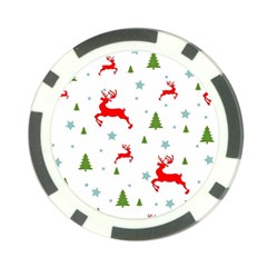 Christmas Texture, Pattern, Red, Craciun, Christmas, Snowflake, Poker Chip Card Guard (10 Pack)