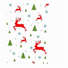 Christmas Texture, Pattern, Red, Craciun, Christmas, Snowflake, Large Garden Flag (two Sides)