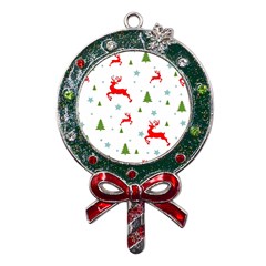 Christmas Texture, Pattern, Red, Craciun, Christmas, Snowflake, Metal X mas Lollipop With Crystal Ornament