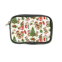 Christmas Texture, Pattern, Red, Tree, Craciun, Green, Christmas Coin Purse