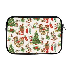 Christmas Texture, Pattern, Red, Tree, Craciun, Green, Christmas Apple Macbook Pro 17  Zipper Case