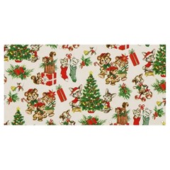 Christmas Texture, Pattern, Red, Tree, Craciun, Green, Christmas Banner and Sign 8  x 4 