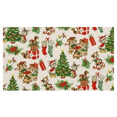 Christmas Texture, Pattern, Red, Tree, Craciun, Green, Christmas Banner And Sign 7  X 4 