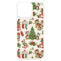 Christmas Texture, Pattern, Red, Tree, Craciun, Green, Christmas iPhone 15 Pro Max TPU UV Print Case